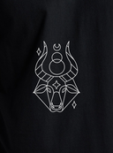 vyriski juodi siuvineti marskineliai horoskopas jautis