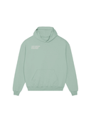 unisex zalias dzemperis su issiuvinetu tekstu